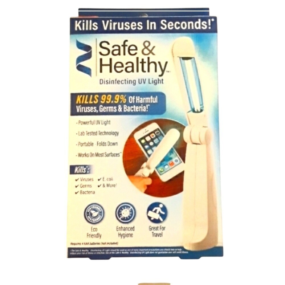 Portable UV Light Sanitizer Wand Safe & Healthy Disinfecting UV‎ Light Travel